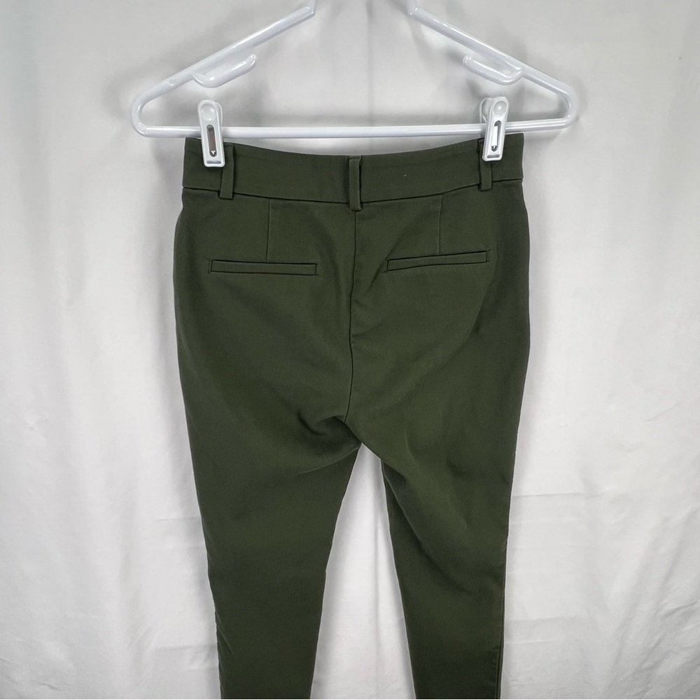 Loft - Women's Slacks - Size 00P - Dark Green - Skinny - Picture 11 of 11